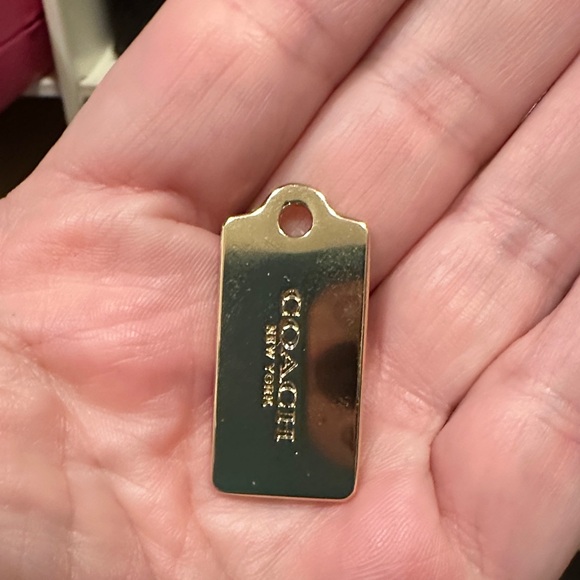 Coach Gold-Tone Keychain Accessory - Picture 1 of 2